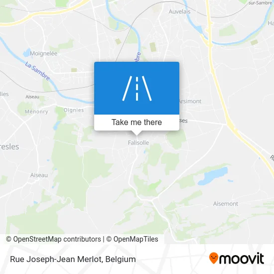 Joseph-Jean Merlot Street map