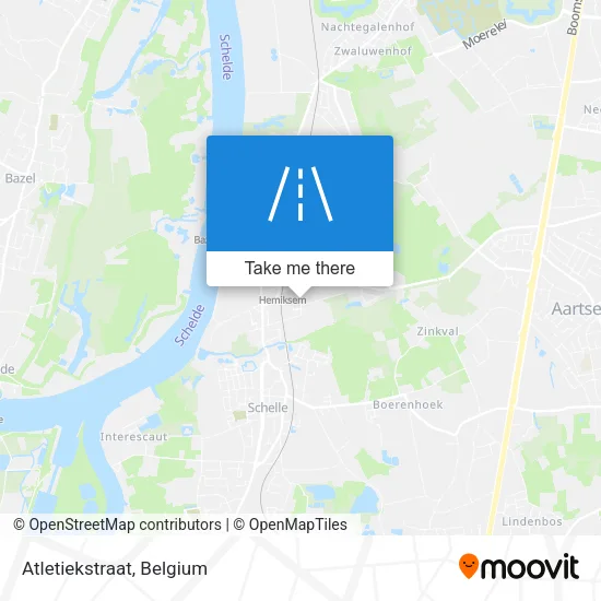 Atletiekstraat map