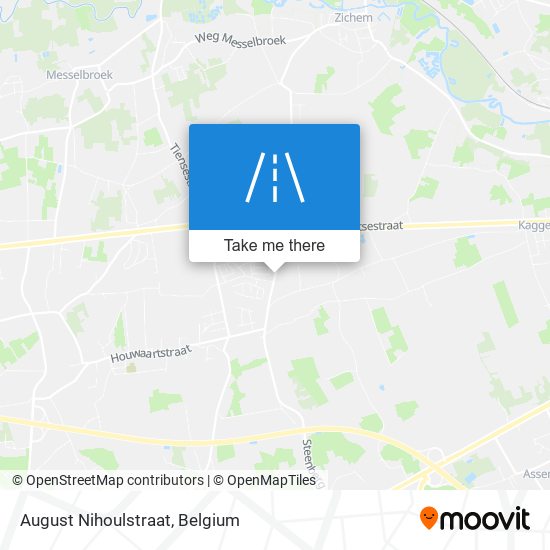 August Nihoulstraat map