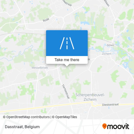 Dasstraat map