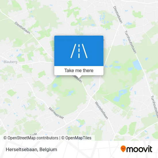 Herseltsebaan map