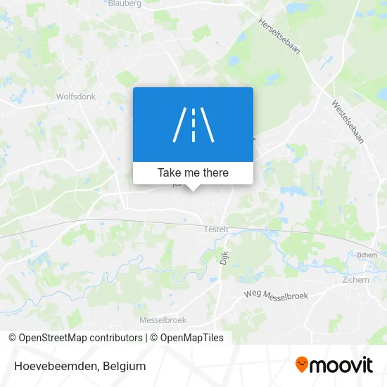 Hoevebeemden map