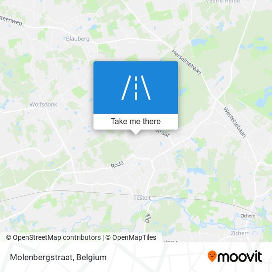 Molenbergstraat map