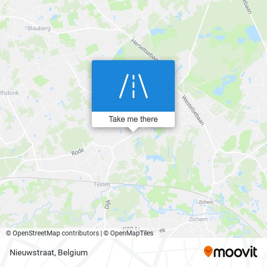 Nieuwstraat map