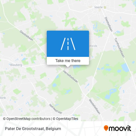 Pater De Grootstraat map