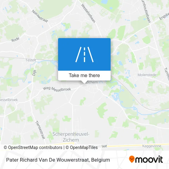 Pater Richard Van De Wouwerstraat map