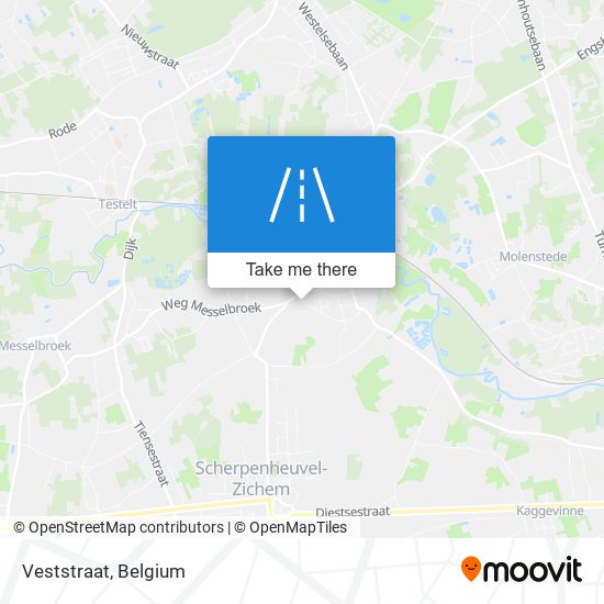 Veststraat map