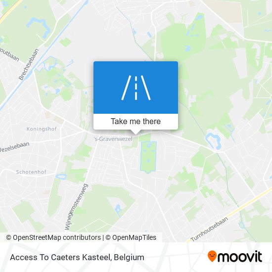 Access To Caeters Kasteel plan