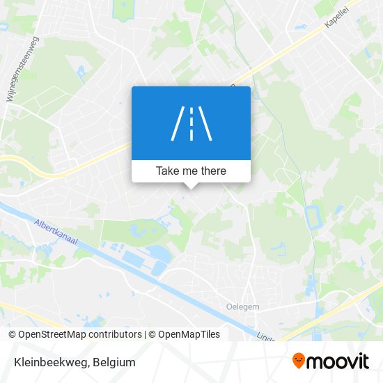 Kleinbeekweg map