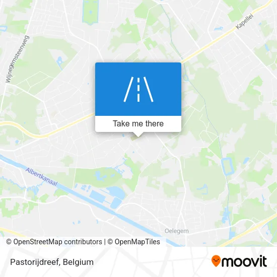 Pastorijdreef map