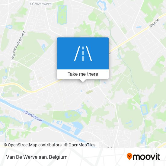 Van De Wervelaan map