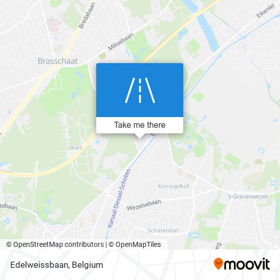 Edelweissbaan map