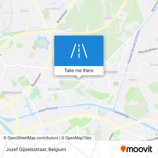 Jozef Gijselsstraat plan