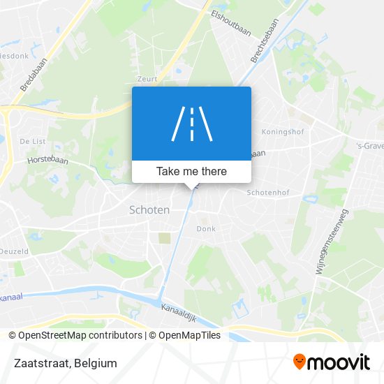 Zaatstraat map