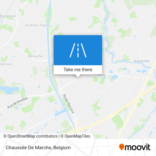 Chaussée De Marche plan
