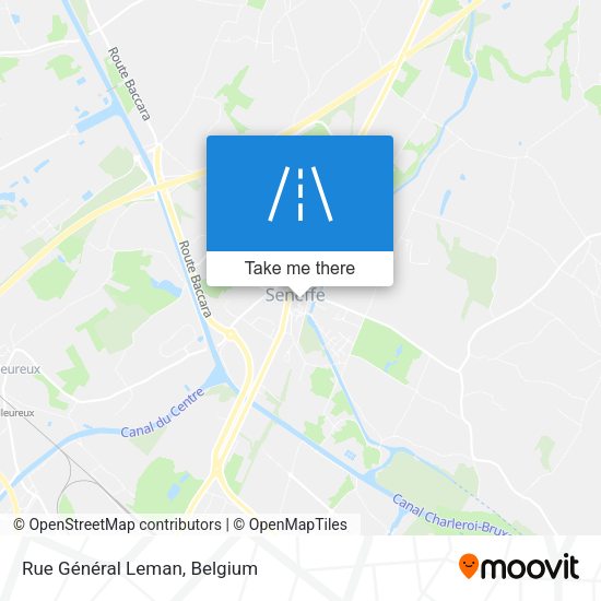 Rue Général Leman map