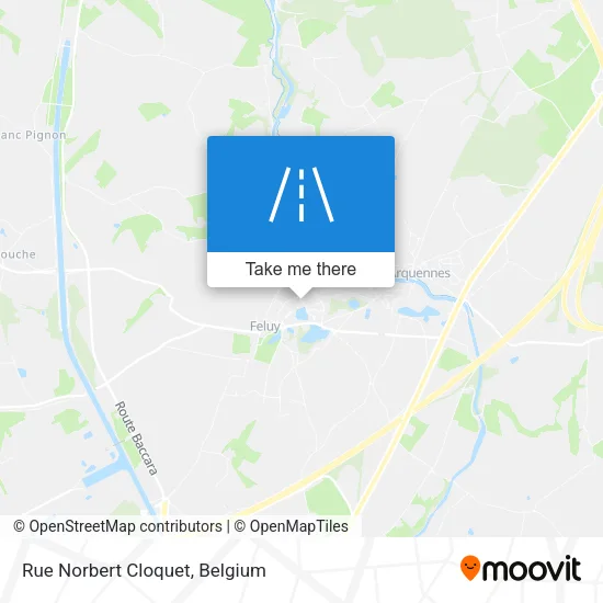 Rue Norbert Cloquet map