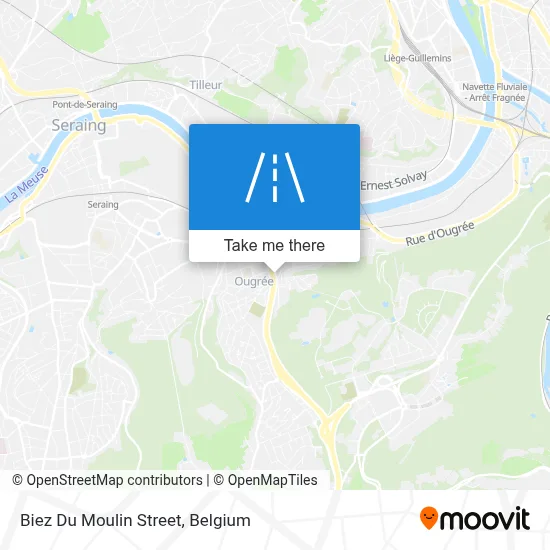 Biez Du Moulin Street map
