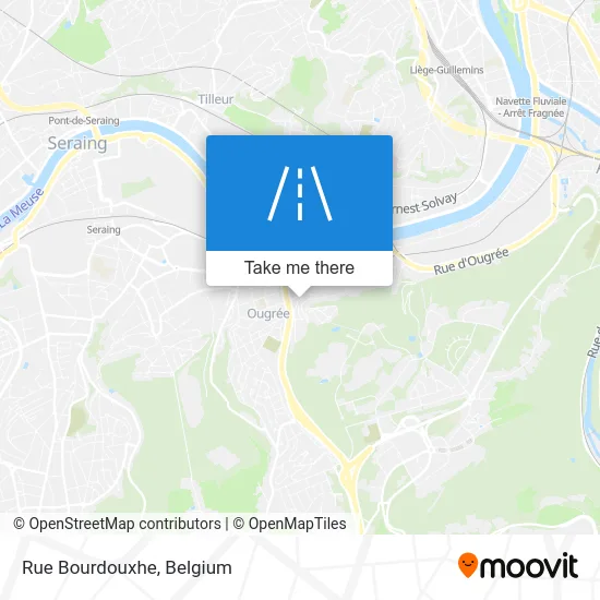 Bourdouxhe Street map