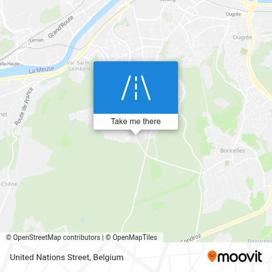 United Nations Street map