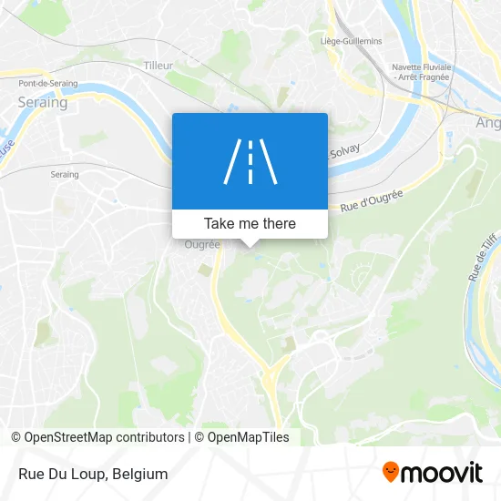 Street of the Wolf map