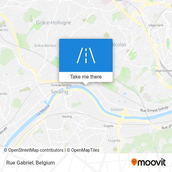 Rue Gabriel map