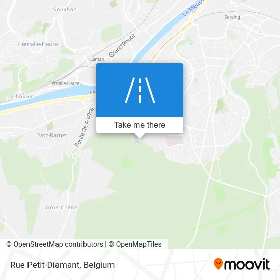 Small Diamond Street map