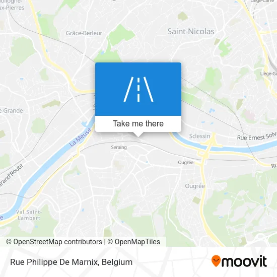 Rue Philippe De Marnix map