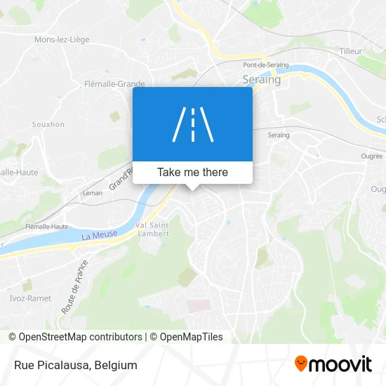 Picalausa Street map