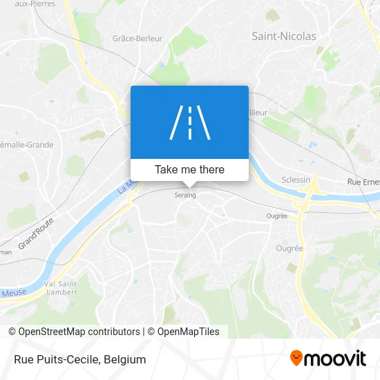 Puits-Cecile Street map