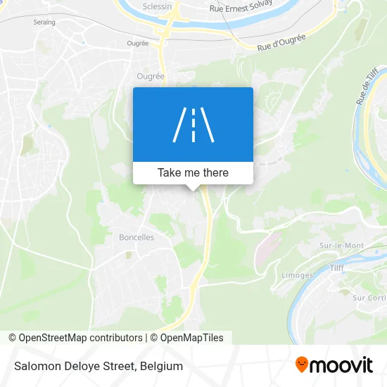 Salomon Deloye Street map