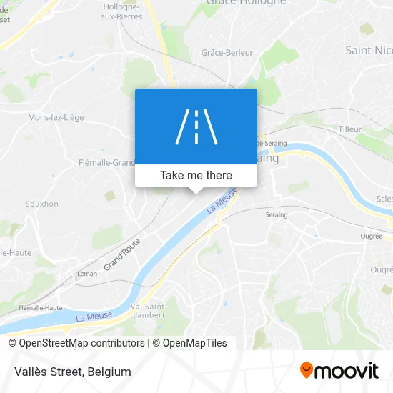 Vallès Street map