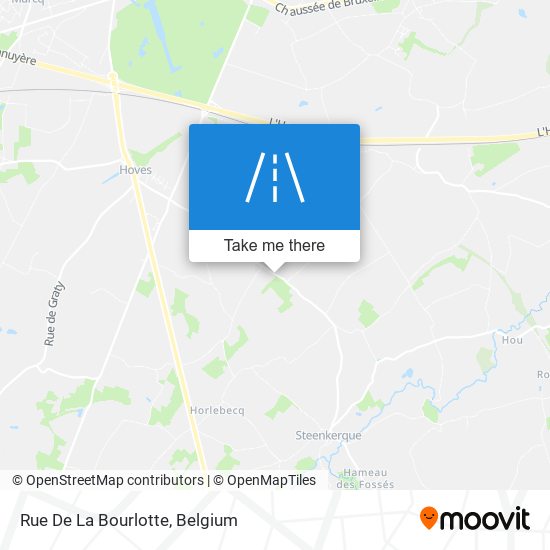 Rue De La Bourlotte plan