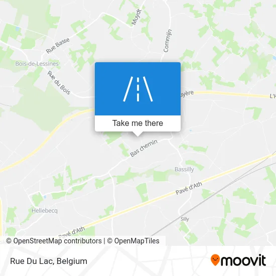 Street of the Lake map