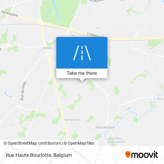 Rue Haute Bourlotte plan