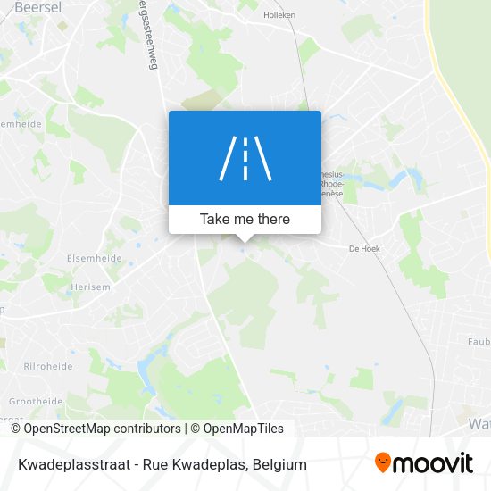 Kwadeplasstraat - Rue Kwadeplas map