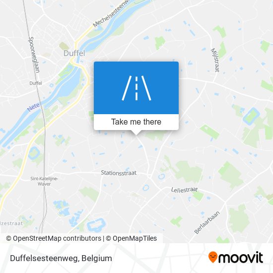 Duffelsesteenweg map