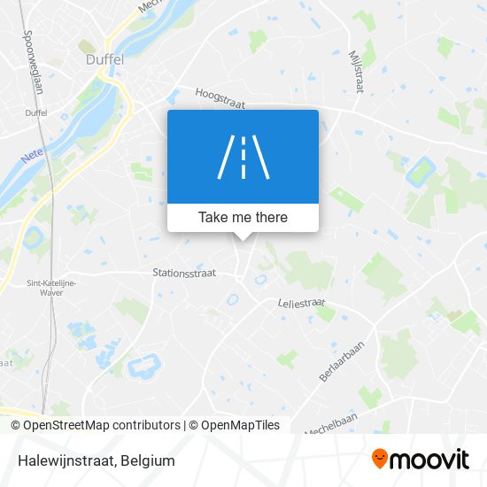 Halewijnstraat map