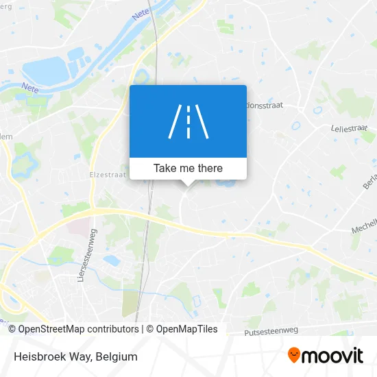 Heisbroek Way map