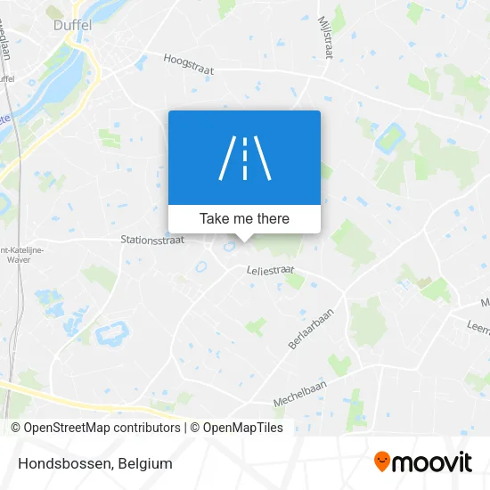 Hondsbossen map