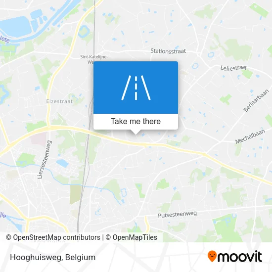 Hooghuisweg map