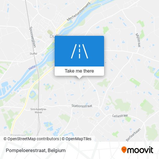 Pompeloerestraat map