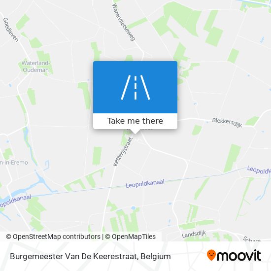 Burgemeester Van De Keerestraat map