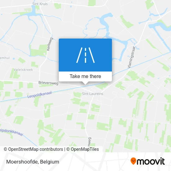 Moershoofde map