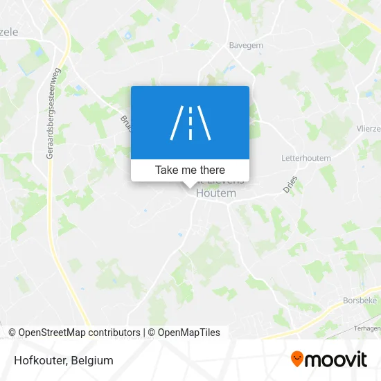 Hofkouter map