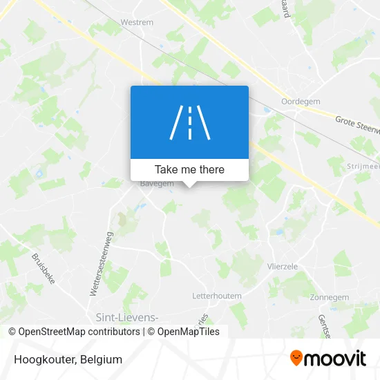 Hoogkouter map