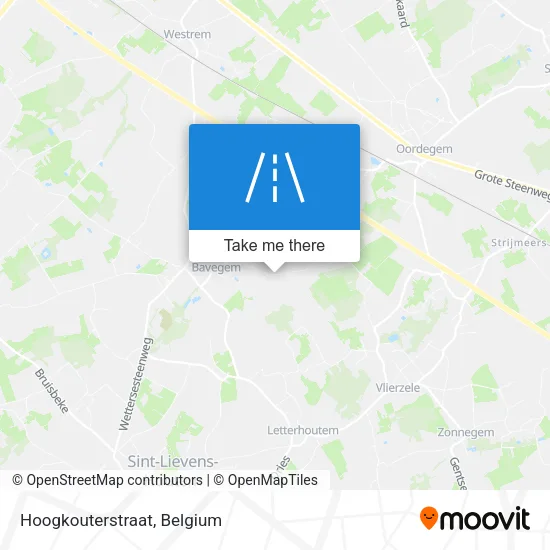 Hoogkouterstraat map
