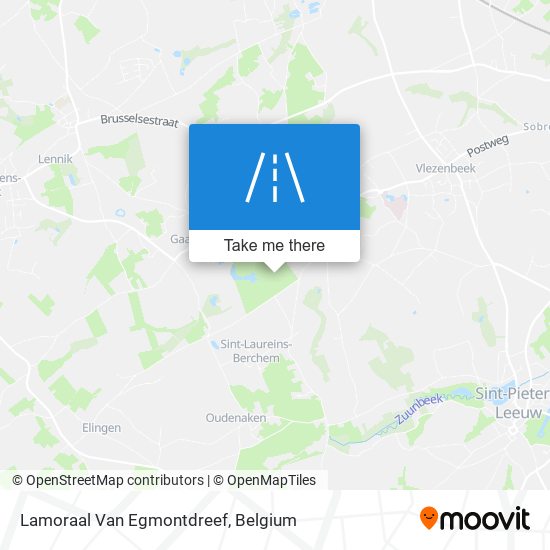 Lamoraal Van Egmontdreef map