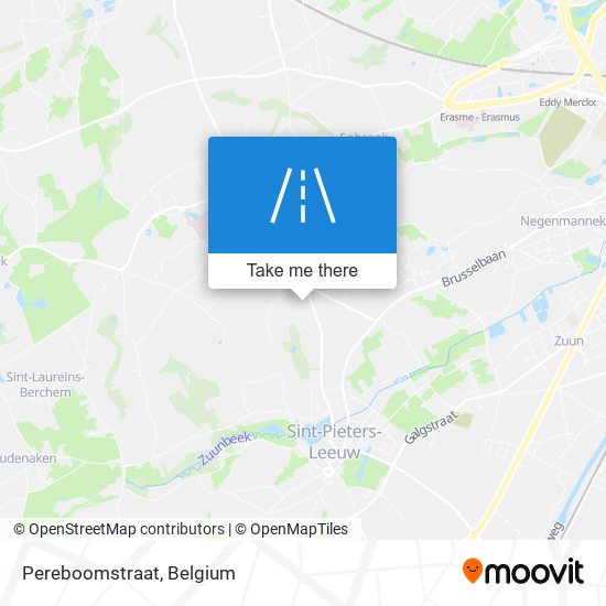 Pereboomstraat map