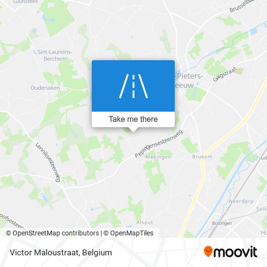 Victor Maloustraat map